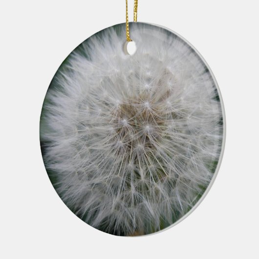 Zaaibloem Aangepaste verjaardag Keramisch Ornament (Links)
