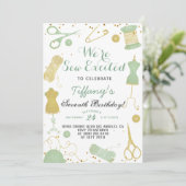 Zaaidag met uitzondering van naaigarnaal kaart (Staand voorkant)