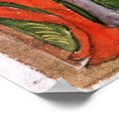 Zaaide menigte omringd door muzikanten poster (Hoek)