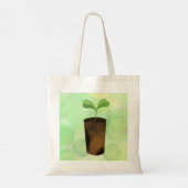 Zaaien een zaadje tote bag (Achterkant)