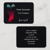 Zaaien een zaadje visitekaartje (Voorkant / Achterkant)