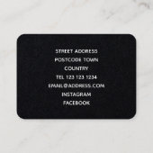 Zaaien een zaadje visitekaartje (Achterkant)