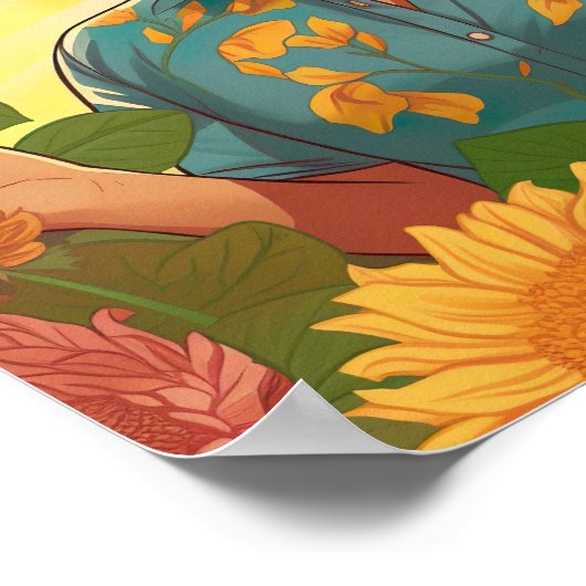 Zaaien en groeien: Honoring Womanhood Print (Hoek)