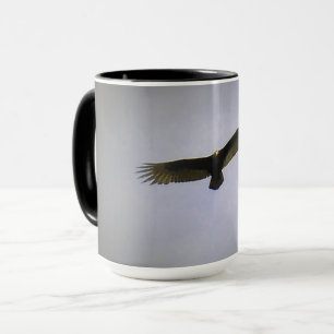 Zaaiende Hawk - een vogel in de vlucht Mok