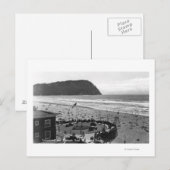 Zaaier, oregon Beach Scene uit luchtfoto Briefkaart (Voorkant / Achterkant)