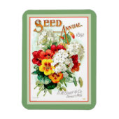 Zaaigoed 1879 Sage Green Magnet Magneet (Verticaal)