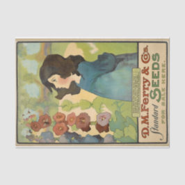  zaaigoed, D.M. Ferry Standard Seeds Tissuepapier