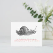 Zaaigoed en zaaigoed tegen slijmvliezen briefkaart (Staand voorkant)