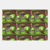 zaailingen inpakpapier vel (Voorkant)