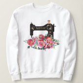 Zaaimachine voor Fancy roze  naaimachines Trui (Design voorkant)