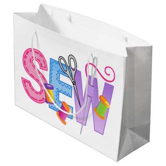 ZaaiMontage Groot Cadeauzakje (Achterkant Gekanteld)