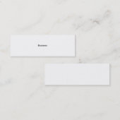 Zaak Mini Visitekaartje (Voorkant / Achterkant)