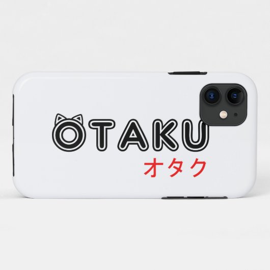 Zaak Otaku iPhone Case-Mate iPhone Case (Achterkant (horizontaal))