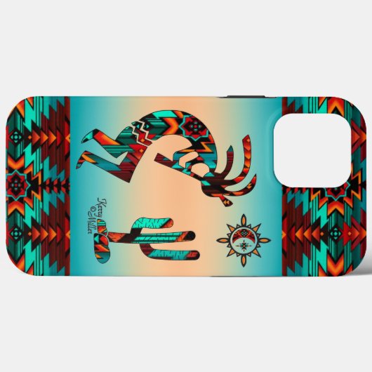 zaak Southwest Kokopelli iPhone Case-Mate iPhone Case (Achterkant (horizontaal))