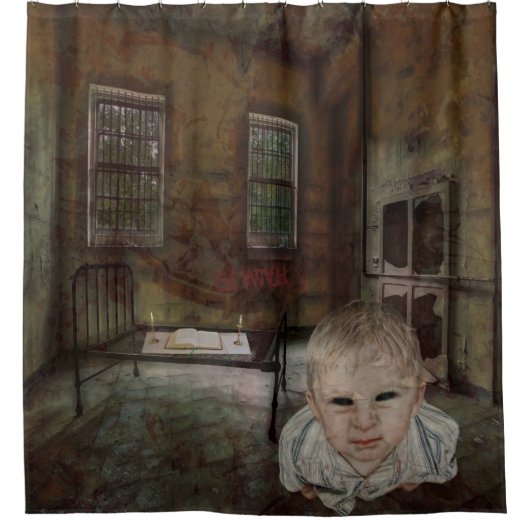 Zaal 13 - Het padgordijn Douchegordijn (Voorkant)