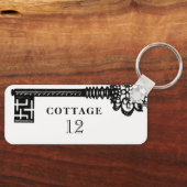 Zaal Aantal Verhuurde Bedrijfs Skelet Zeer belangr Sleutelhanger (Voorkant)