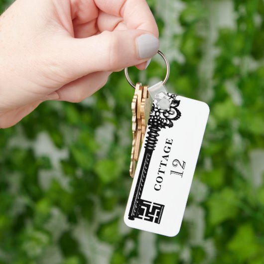 Zaal Aantal Verhuurde Bedrijfs Skelet Zeer belangr Sleutelhanger (Hand)