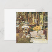 Zaal bloemen van Childe Hassam,  Kunst (Voorkant / Achterkant)