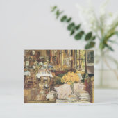 Zaal bloemen van Childe Hassam, Kunst Briefkaart (Staand voorkant)