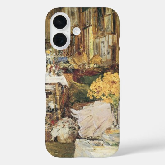 Zaal bloemen van Childe Hassam,  Kunst Case-Mate iPhone Case (Achterkant)