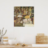 Zaal bloemen van Childe Hassam,  Kunst Poster (Keuken)