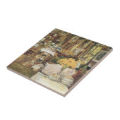 Zaal bloemen van Childe Hassam, Kunst Tegeltje (Zijkant)