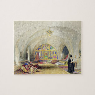 Zaal in een Armeens Convent in Jeruzalem (kleur) Legpuzzel