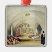 Zaal in een Armeens Convent in Jeruzalem (kleur) Metalen Ornament (Voorkant)