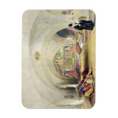 Zaal in een Armeens Klooster in Jeruzalem (kleur) Magneet (Verticaal)