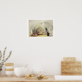 Zaal in een Armeens Klooster in Jeruzalem (kleur) Poster (Keuken)