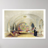 Zaal in een Armeens Klooster in Jeruzalem (kleur) Poster (Voorkant)