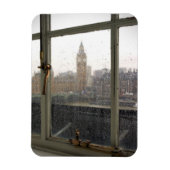 Zaal met een Uitzicht - Big Ben - London Magnet Magneet (Verticaal)