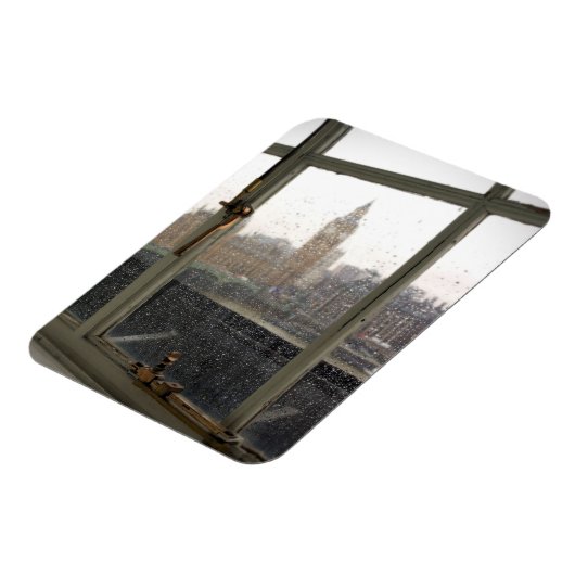 Zaal met een Uitzicht - Big Ben - London Magnet Magneet (Linkerzijde)