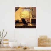 Zaal met Uitzicht Wyczolkowski Wiosna Poster (Keuken)