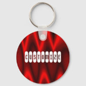 Zaal van vlam II - Sjabloon Sleutelhanger (Voorkant)