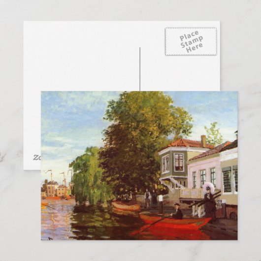 Zaan in Zaandam Briefkaart (Voorkant / Achterkant)