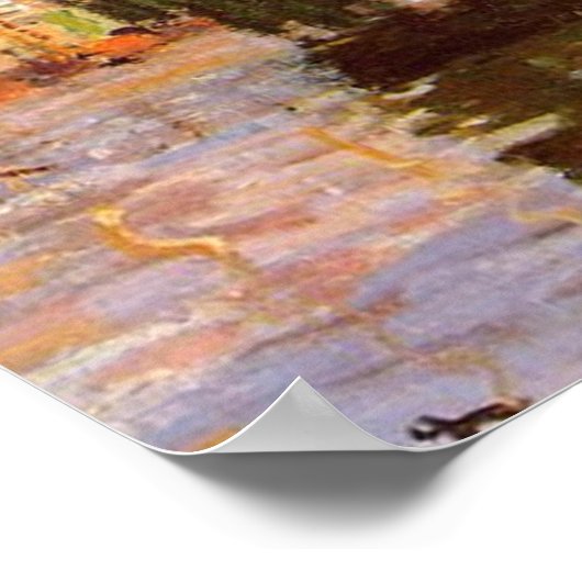 Zaan in Zaandam Poster (Hoek)