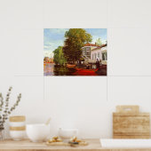 Zaan in Zaandam Poster (Keuken)