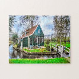 Zaandam Holland. Legpuzzel