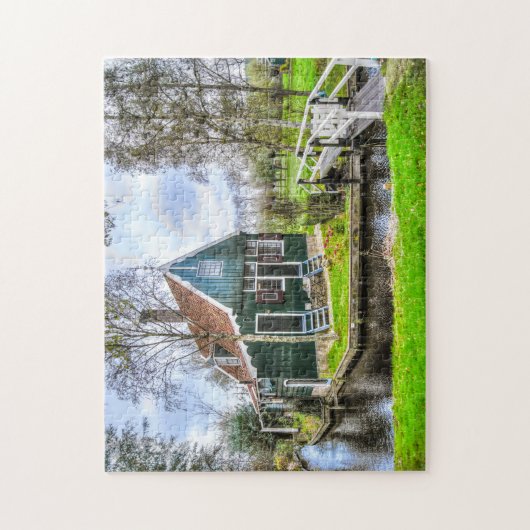 Zaandam Holland. Legpuzzel (Verticaal)