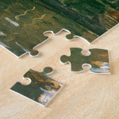 Zaandam, kanaal van Claude Monet Legpuzzel (Zijkant)