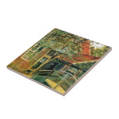 Zaandam, Little Bridge van Claude Monet Tegeltje (Zijkant)