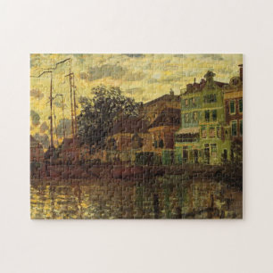 Zaandam The Dike Evening Monet Fine Art Legpuzzel