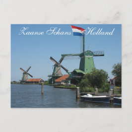 Zaanse Schans Holland Windmills Briefkaart