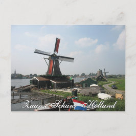 Zaanse Schans Windmill Briefkaart