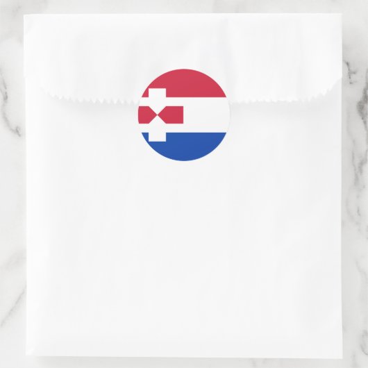 Zaanstad, Nederland Ronde Sticker (Tas)
