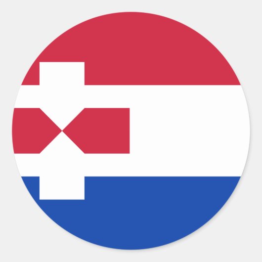 Zaanstad, Nederland Ronde Sticker (Voorkant)