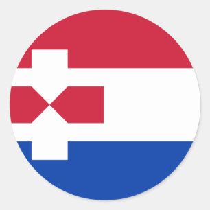 Zaanstad, Nederland Ronde Sticker