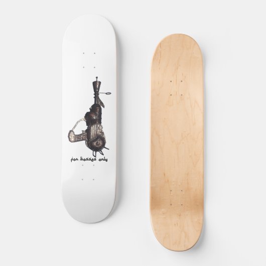 ZAAP! Straat Boss Deck. Persoonlijk Skateboard (Voorkant)