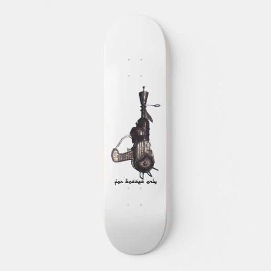 ZAAP! Straat Boss Deck. Persoonlijk Skateboard (Voorkant)